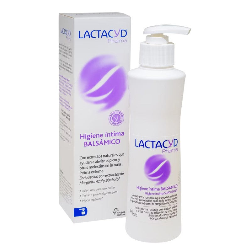 Lactacyd Gel Higiene Íntima Balsámico 250 ml
