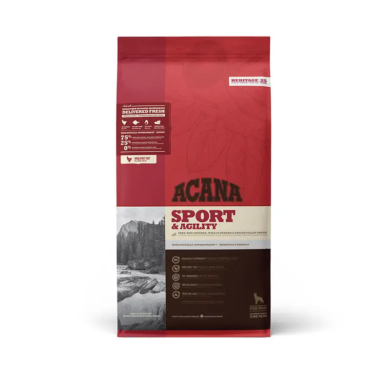 Acana Canine Adult Heritage Sport Agility Pienso Seco 17kg