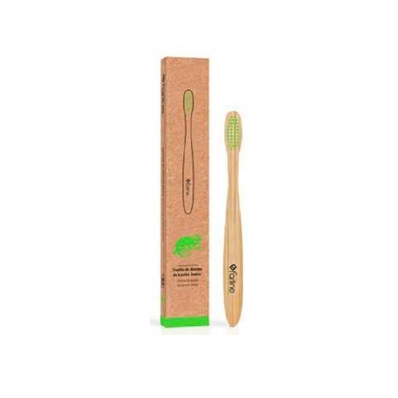 FARLINE Cepillo Dientes de Bambú Junior Verde 1ud