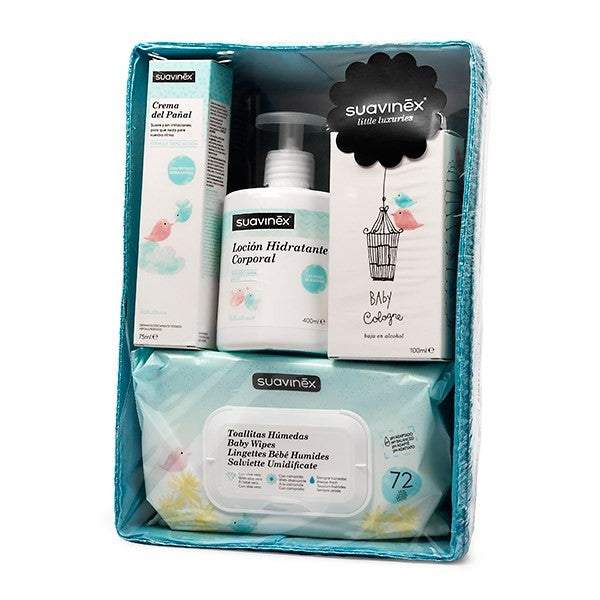 Suavinex Canastilla Cosmética Recién Nacido Azul
