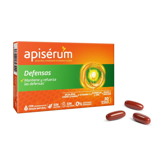 Apisérum Defensas 30 cápsulas