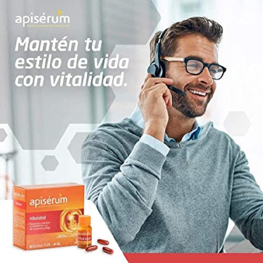 Apisérum Vitalidad 30 cápsulas