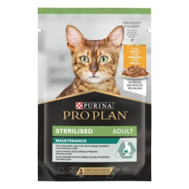 Purina Cat Chow Feline Sterilized Wet Chicken Eggplant 85g