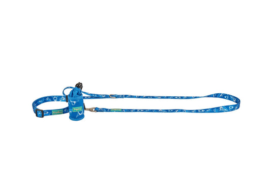 Freedog Blue Shark Correa 20mm x 120cm
