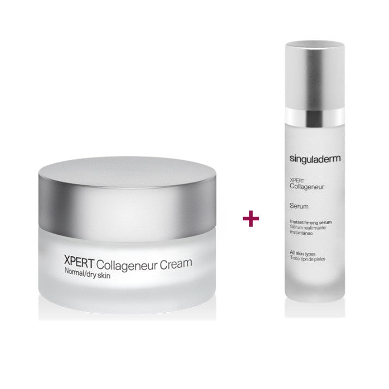 Primaderm Xpert Collageneur Cream + Serum Routine for Normal and Dry Skin