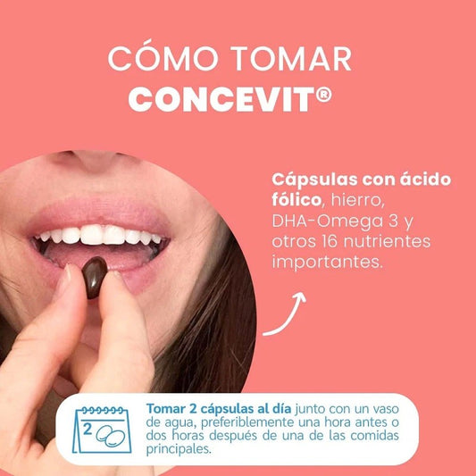 Concevit Preconcepción 40 cápsulas