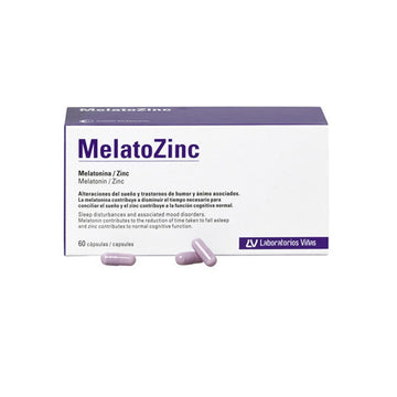 Laboratorios Viñas MelatoZinc 60 Cápsulas