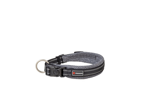 Freedog Shiva Collar Acolchado Gris M 60cm