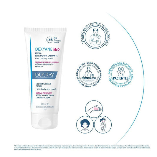 DEXYANE Med Crema Reparadora 100ml - DUCRAY