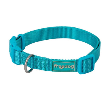Freedog Basic Collar Nylon Turquesa 1 ud
