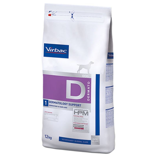 Virbac HPM Canine Dermatology Support Alimento Seco 12kg