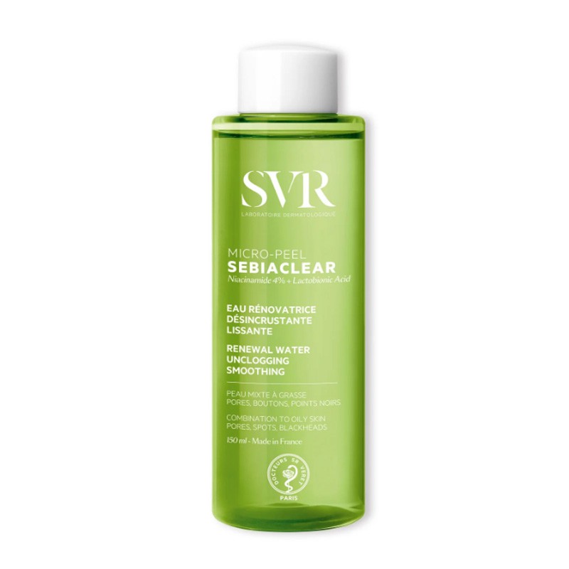 SVR SEBIACLEAR Micro-Peel Agua Dermatológica 150 ml