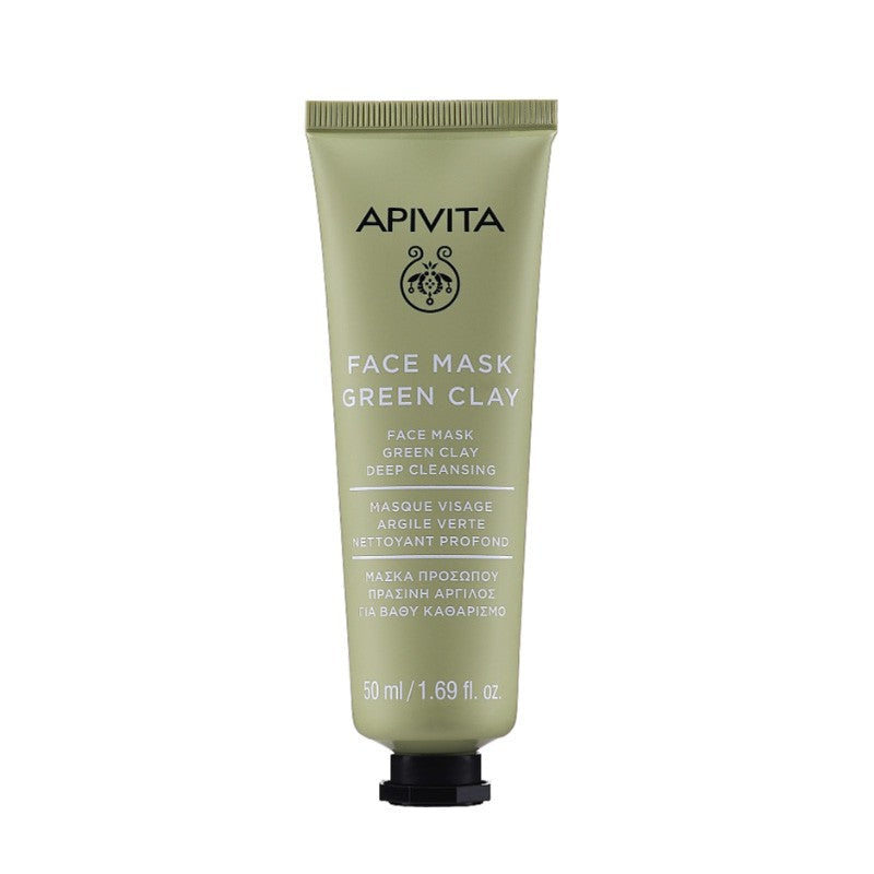 APIVITA Cleansing Face Mask with Green Clay 50ml