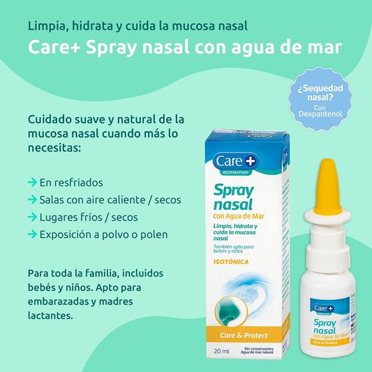 CARE+ Spray Nasal con Agua de Mar 20ml