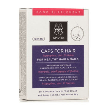 APIVITA Cápsulas Anticaída Cabello y Uñas 30 uds