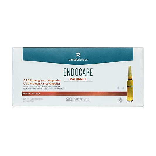 ENDOCARE Radiance C 20 Proteoglicanos Ampollas 30x2ml
