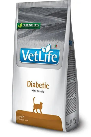 Farmina Vet Life Diabetic Saco de Comida para Gatos Adultos 400g