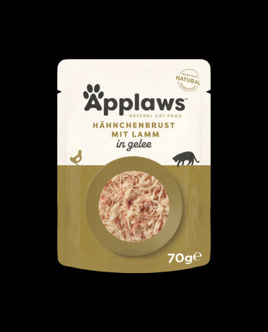 Applaws Wet Chicken and Lamb 16 pouches 1120g
