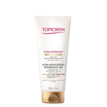 Topicrem Ultra Moisturizing Progressive Tan Body Cream 200ml
