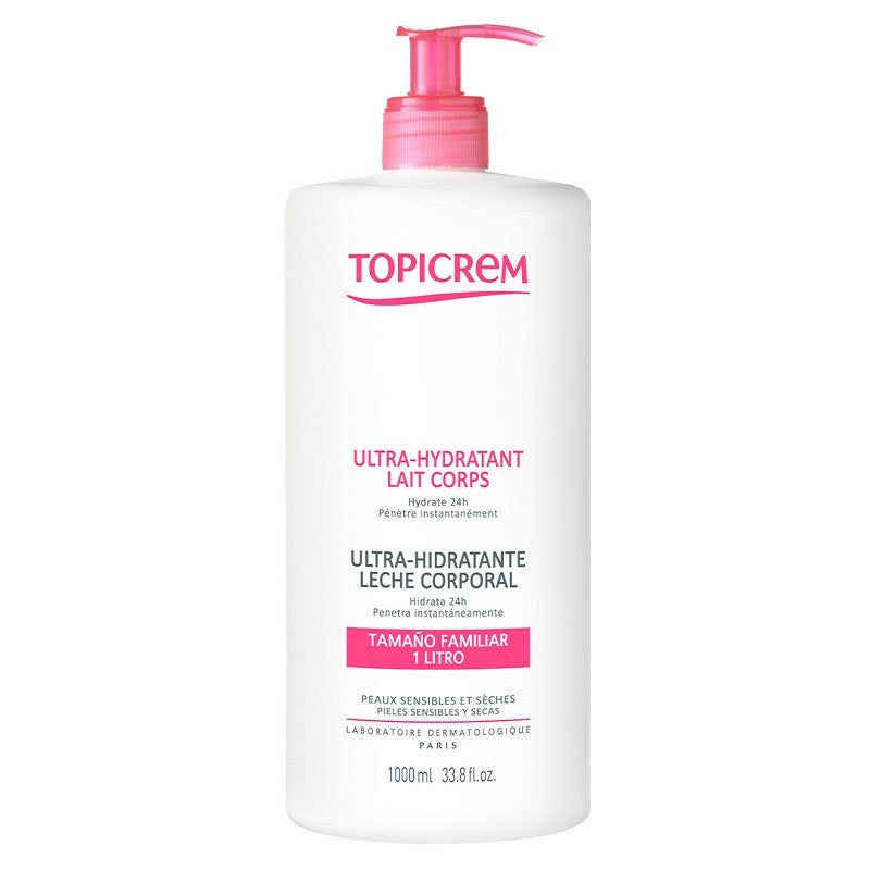 Topicrem Ultra Hidratante Leche Corporal 1000ml