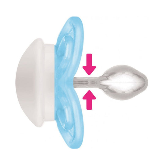 MAM Chupete Perfect Silicona 2-6M (Oso y Zorro)