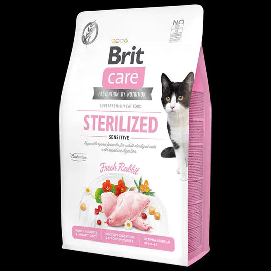 Brit Care Cat Sterilized Sensitive Alimento Seco 2Kg