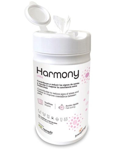 Urano Vet Harmony Pets Toallitas Calmantes 70 uds
