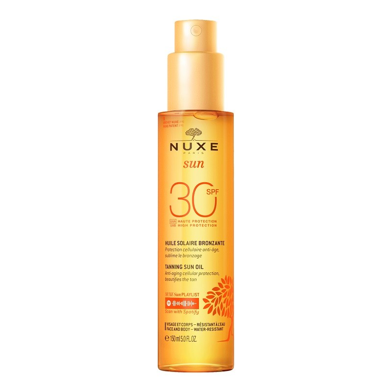 Nuxe Sun Bronzing Oil for Face and Body SPF 30 150ml