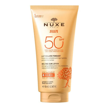 Nuxe Sun Leche Fundente Alta Protección SPF50 150ml