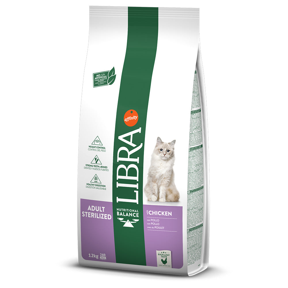Affinity Libra Feline Sterilised Pollo 12kg