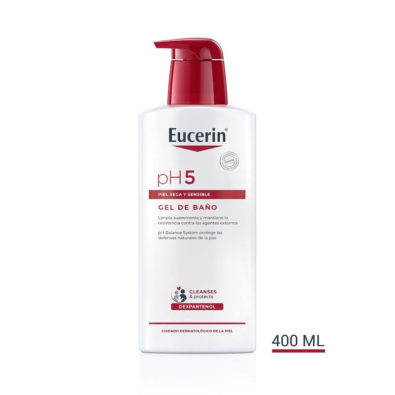 EUCERIN pH5 Gel de Baño Piel Seca y Sensible 400ml