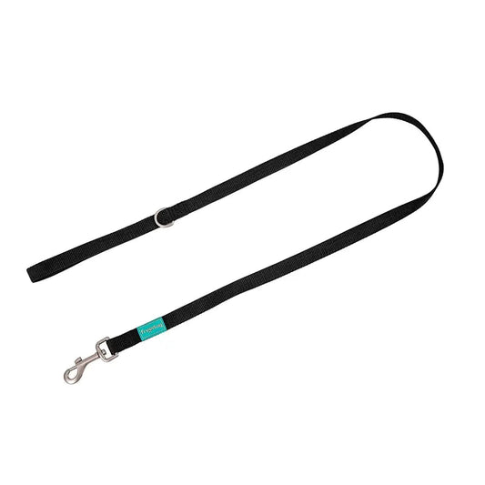 Freedog Correa Nylon Basic Negro, 120cm