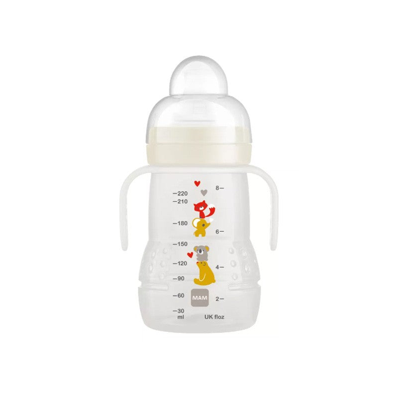 MAM Biberón Vaso de Aprendizaje Trainer 220ml Transparente