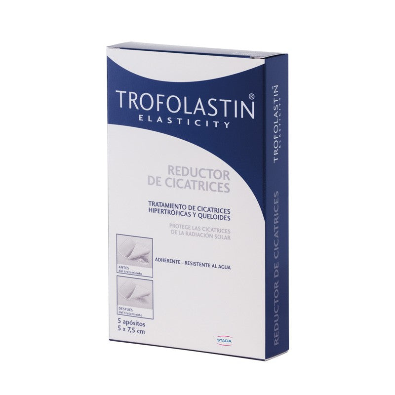 TROFOLASTIN Scar Reducer 5 Plasters 5x7.5cm