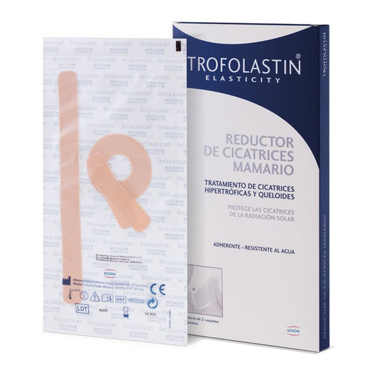 TROFOLASTIN Reductor de Cicatrices Mamario 3x2 parches