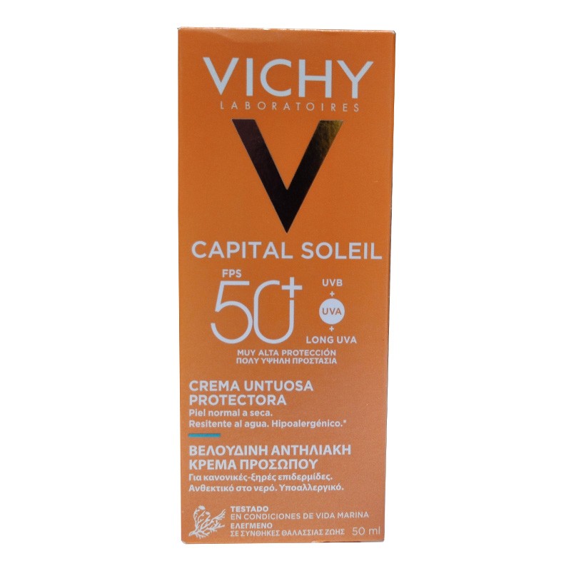 VICHY Capital Soleil Crema Rostro Perfeccionadora SPF50+ 50ml