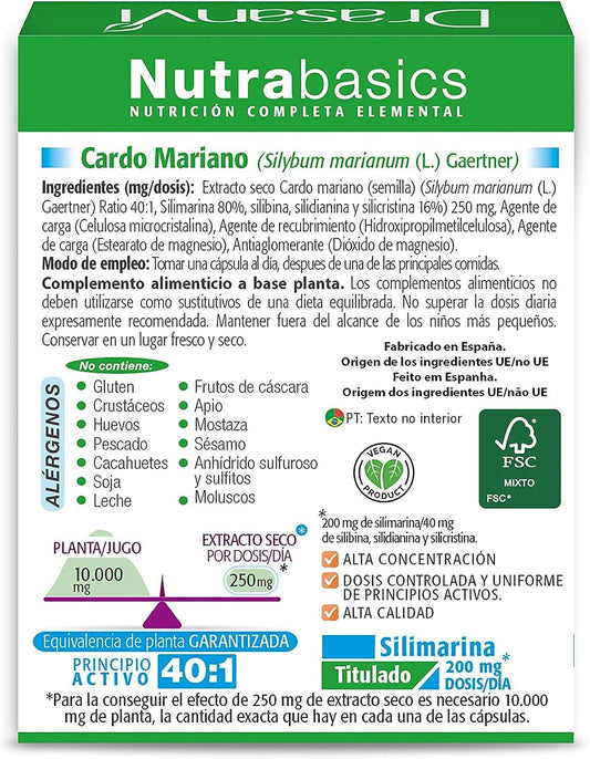 Drasanvi Cardo Mariano 30 Cápsulas