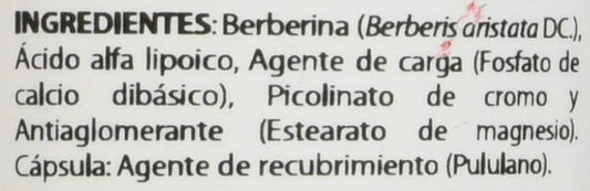 Equisalud Holomega Berberina Con Acido Lipoico 50 Cápsulas