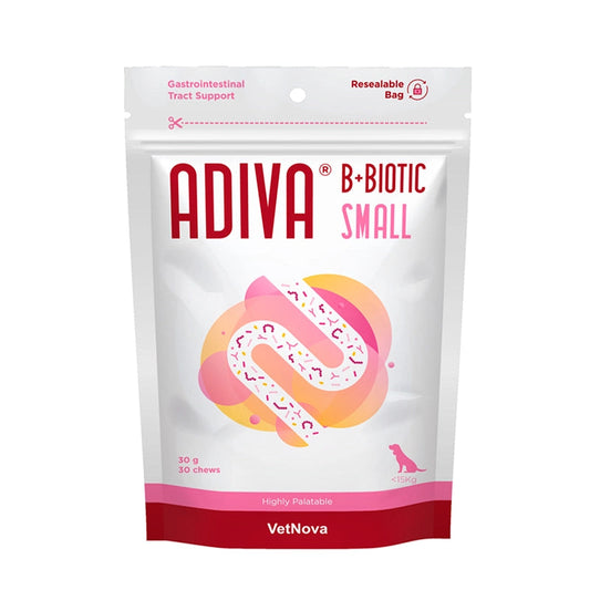 Vetnova Adiva B+Biotic Small Comprimido 30 ud