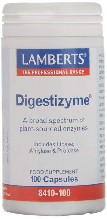 Lamberts Digestizime Enzimas Digestivas 100 Cápsulas