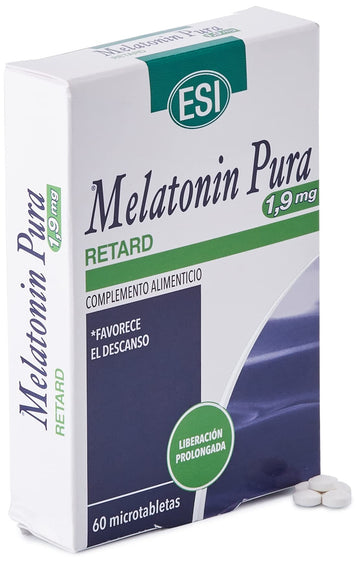 Trepatdiet Melatonin Retard  Pura 1,9 Mg 60 Mtabs