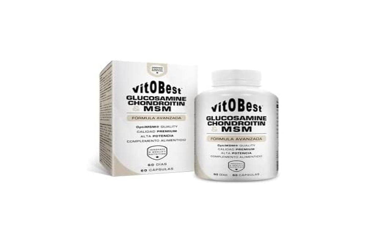 Vit.O.Best Glucosamina + Condroitina + Msm 60 Cápsulas