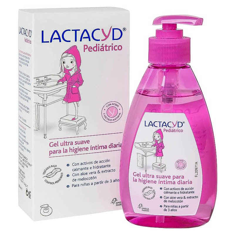 Lactacyd Gel Pediátrico Higiene Íntima Diaria 200ml