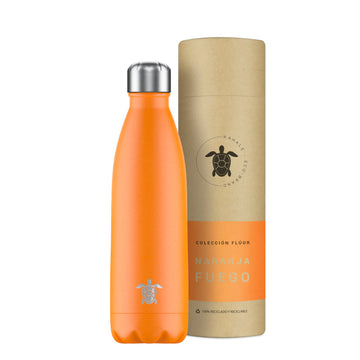 Kahale Botella Térmica Acero Inoxidable Naranja Fuego 500ml