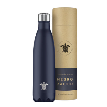 Kahale Botella Térmica Acero Inoxidable Negro Zafiro 750ml