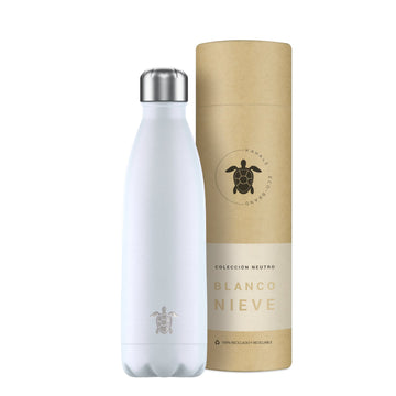 Kahale Botella Térmica Acero Inoxidable Blanco Nieve 500ml