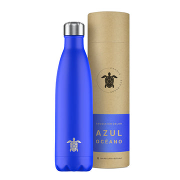 Kahale Botella Térmica Acero Inoxidable Azul Océano 750ml