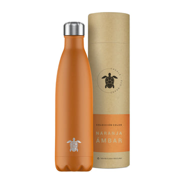Kahale Botella Térmica Acero Inoxidable Naranja Ambar 750ml