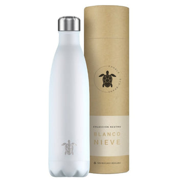 Kahale Botella Térmica Acero Inoxidable Blanco Nieve 750ml