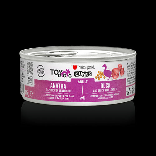 Disugual Cubes Alimento Húmedo Pato y Lentejas 12 ud